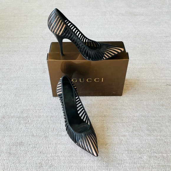 Gucci Shoes - Rare Gucci Tom Ford Cage Pumps